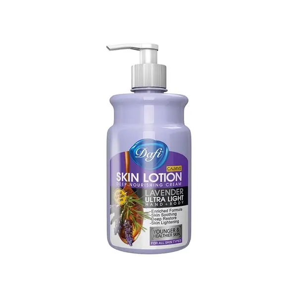 لوسیون و مرطوب کننده بدن دافی حاوی عصاره اسطوخودوس 470 میل