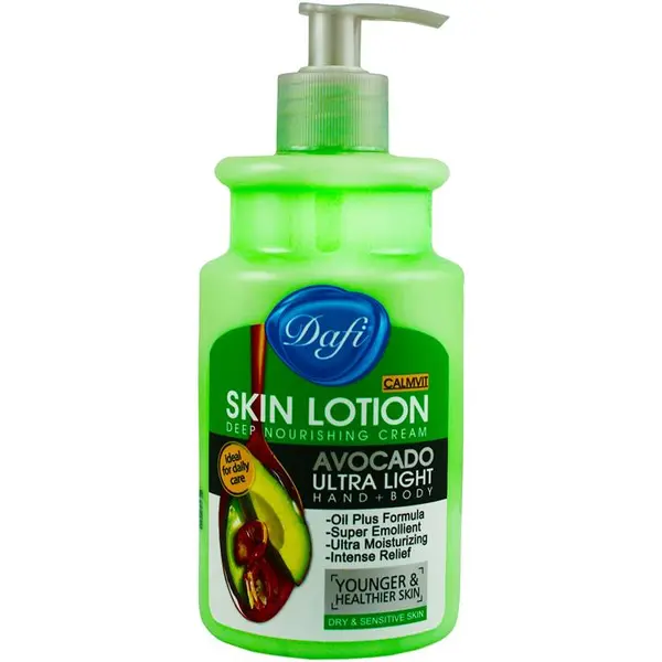 لوسیون مرطوب کننده بدن دافی عصاره روغن آووکادو 470 میلی لیتر