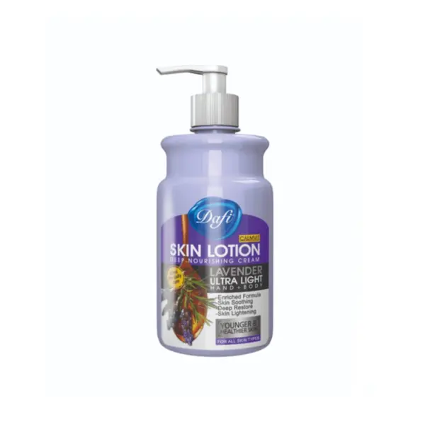 لوسیون و مرطوب کننده بدن دافی حاوی عصاره اسطوخودوس 470 میل