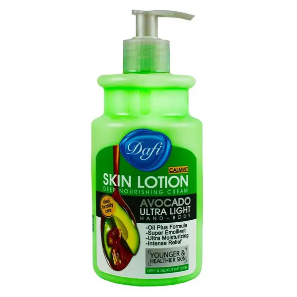 لوسیون مرطوب کننده بدن دافی عصاره روغن آووکادو 470 میلی لیتر