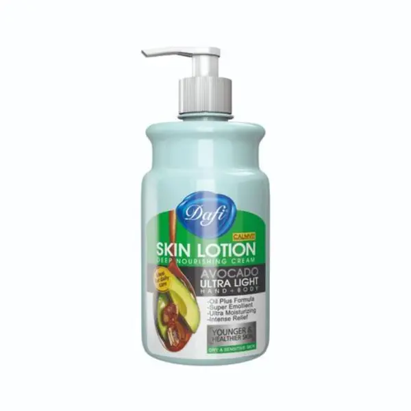 لوسیون مرطوب کننده بدن دافی عصاره روغن آووکادو 470 میلی لیتر