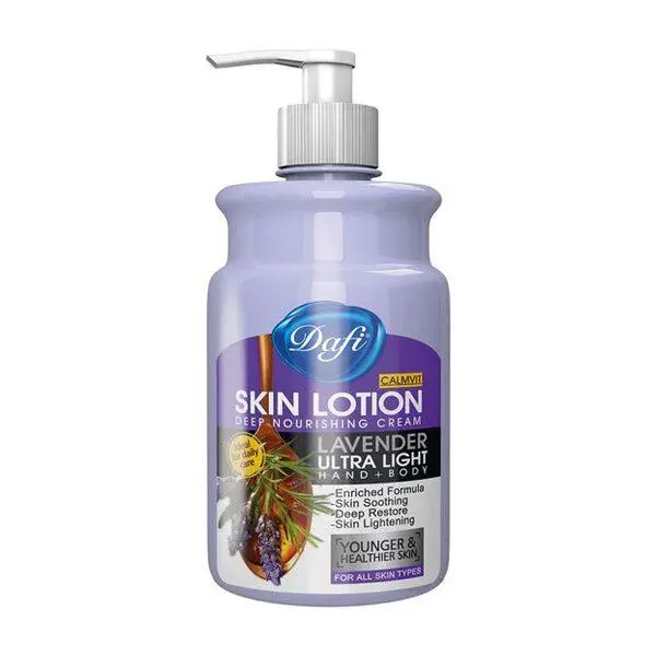 لوسیون و مرطوب کننده بدن دافی حاوی عصاره اسطوخودوس 470 میل