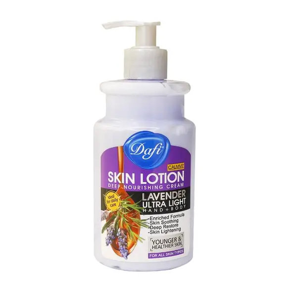 لوسیون و مرطوب کننده بدن دافی حاوی عصاره اسطوخودوس 470 میل