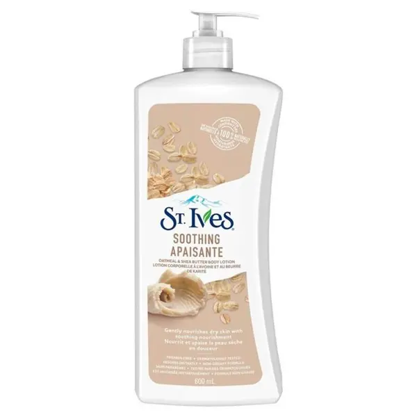 لوسیون بدن حاوی عصاره بلغور جو و شی باتر اس تی ایوز 621 میل St Ives