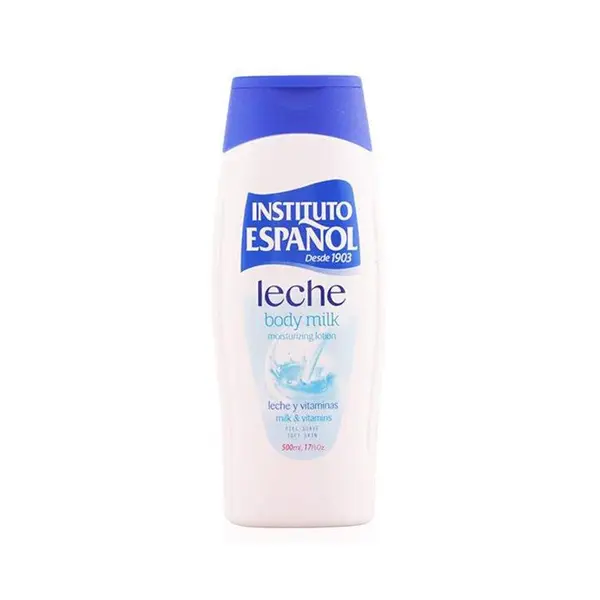 لوسیون بدن انستیتو اسپانول مدل Body Milk حجم 500 میلی لیتر