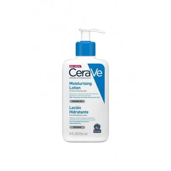 لوسیون مرطوب کننده پمپی سراوی  Cerave Moisturising Lotion 236 ml