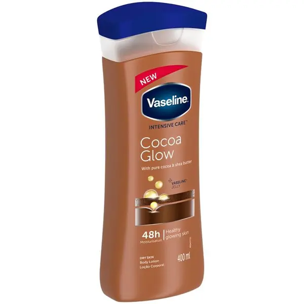 لوسیون بدن وازلین مدل Cocoa Glow حجم 725 میلی لیتر