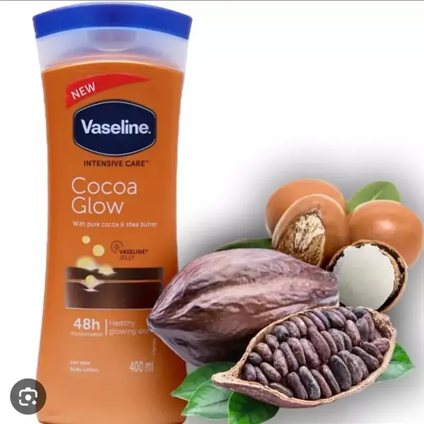لوسیون بدن وازلین مدل Cocoa Glow حجم 725 میلی لیتر