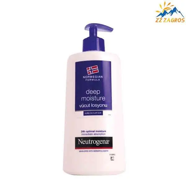 لوسیون بدن نوتروژینا مدل  Deep Moisture حجم 400 میلی لیتر