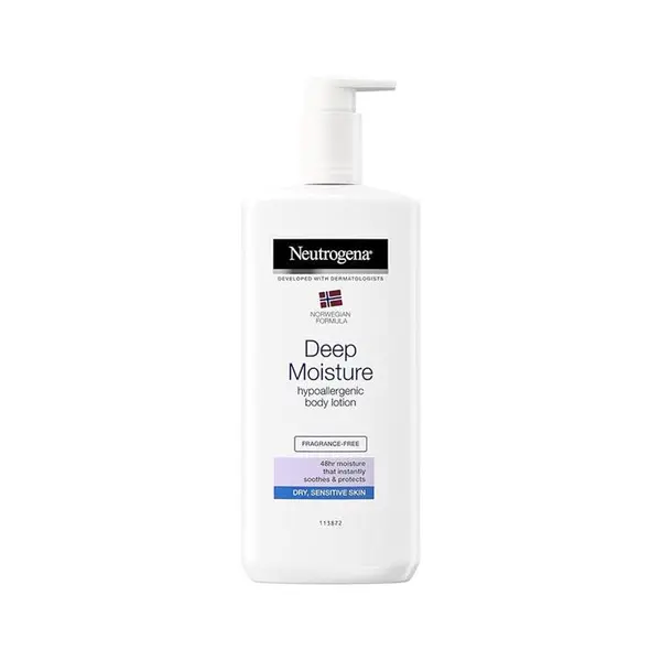 لوسیون بدن Deep moisture پوست خشک و حساس نوتروژینا Neutrogena