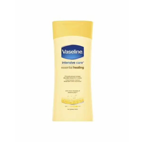 لوسیون بدن وازلین مدل essential healing حجم 400 میل (vaseline)