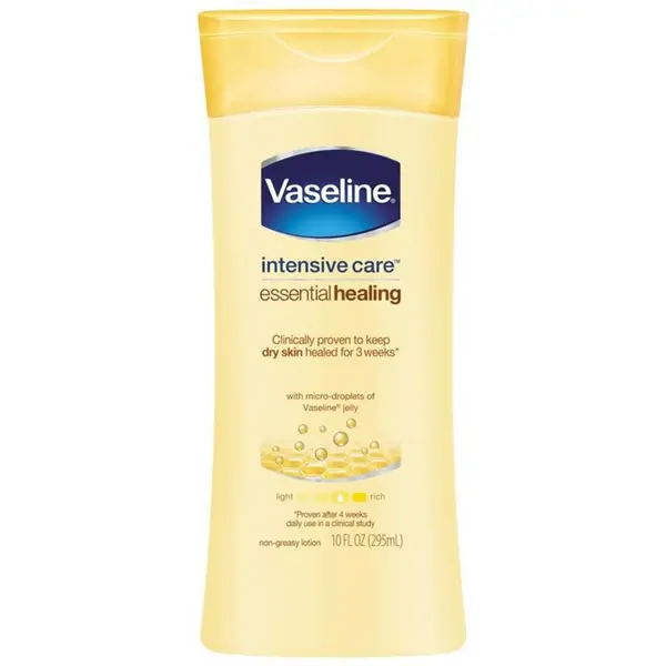 لوسیون بدن وازلین مدل essential healing حجم 400 میل (vaseline)