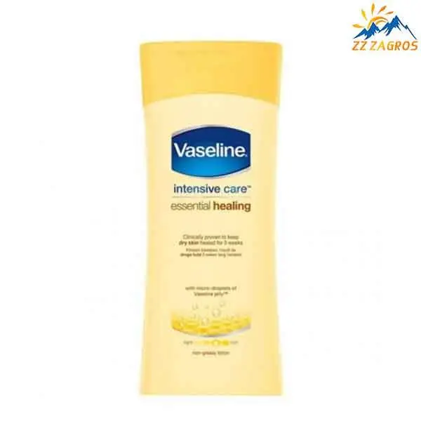 لوسیون بدن وازلین مدل essential healing حجم 400 میل (vaseline)