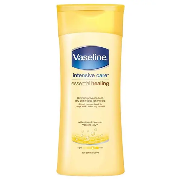 لوسیون بدن وازلین مدل essential healing حجم 400 میل (vaseline)