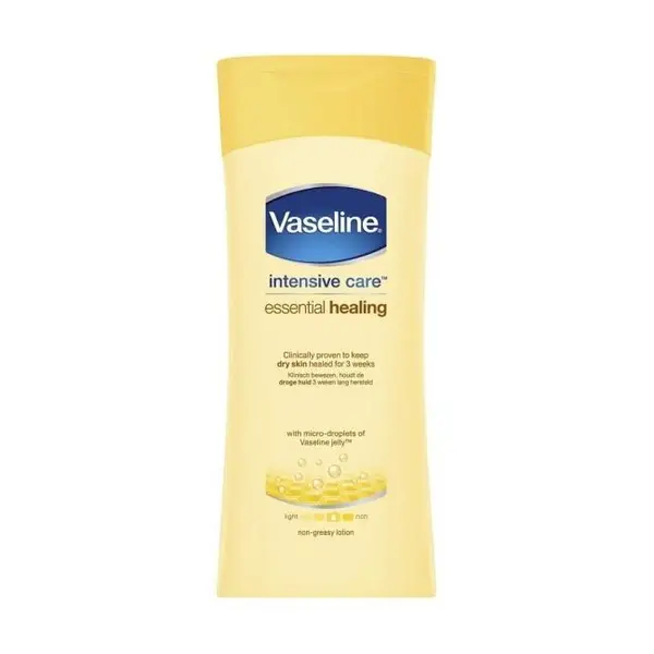 لوسیون بدن وازلین مدل essential healing حجم 200 میل  vaseline