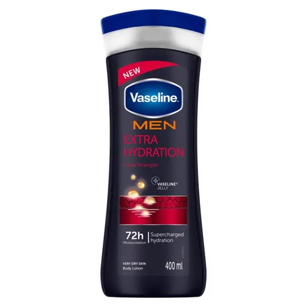 لوسیون بدن مردانه وازلین مدل Extra Hydration حجم 400میل