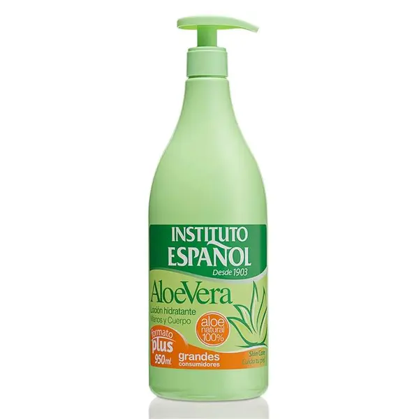 لوسیون دست و بدن اسپانول Instituto Espanol مدل آلوئه ورا حجم 950 میل