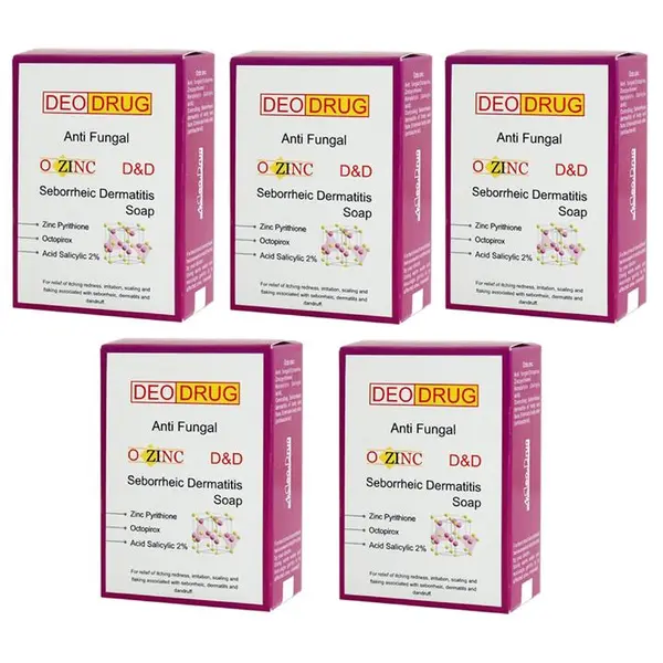 صابون ضد قارچ دئودراگ مدل Octozinc وزن 90 گرم