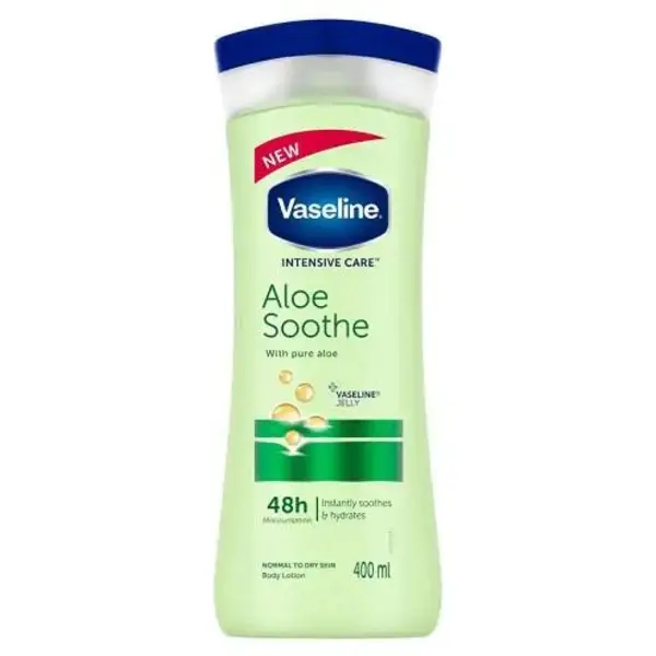 لوسیون بدن وازلین (Vaseline) مدل Aloe Sooth حجم 400 میلی‌ لیتر