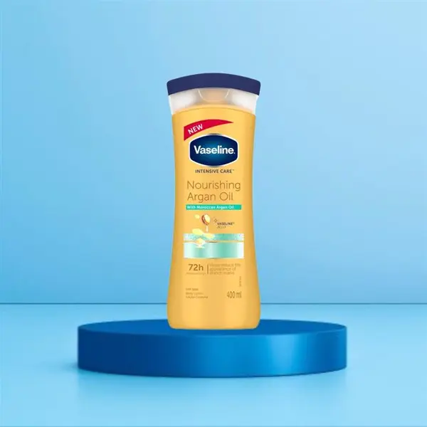 لوسیون بدن روغن آرگان وازلین Vaseline Nourishing Argan oil