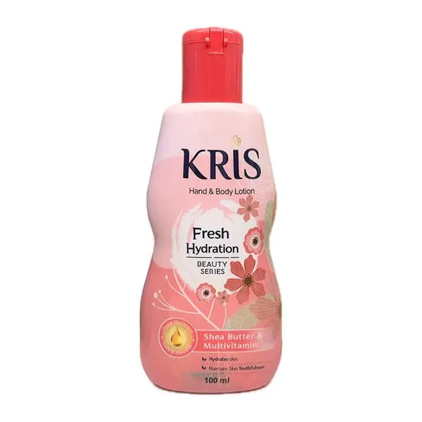 لوسیون دست و بدن کریس حجم 100 میل مدل هیدراتیشن و تازه  Kris hand and body lotion fresh hydration