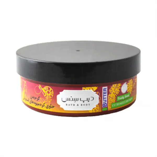 کرم بدن حاوی کره میوه های استوایی دیپ سنس 200 میل Deep Sense Tropical Fruts