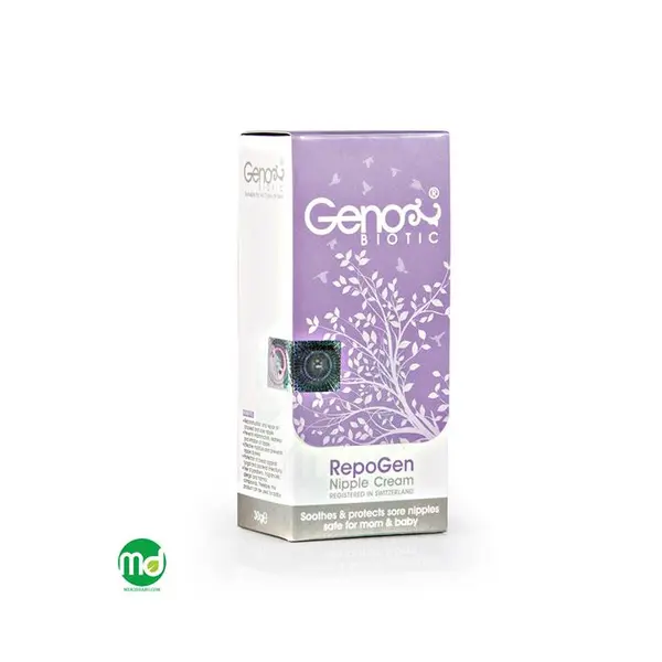 کرم رفع شقاق سینه ژنوبایوتیک 30 میل