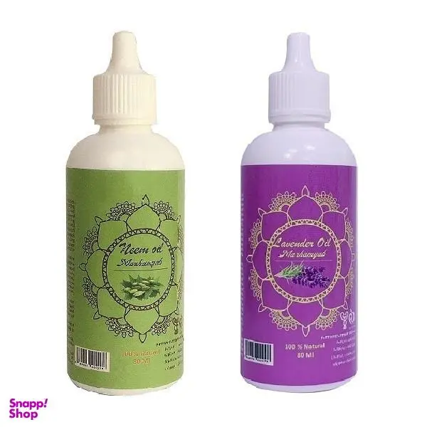 روغن صورت و بدن مرهم یاب اسطوخودوس و چریش حجم 80 میلی لیتر مجموعه 2 عددی