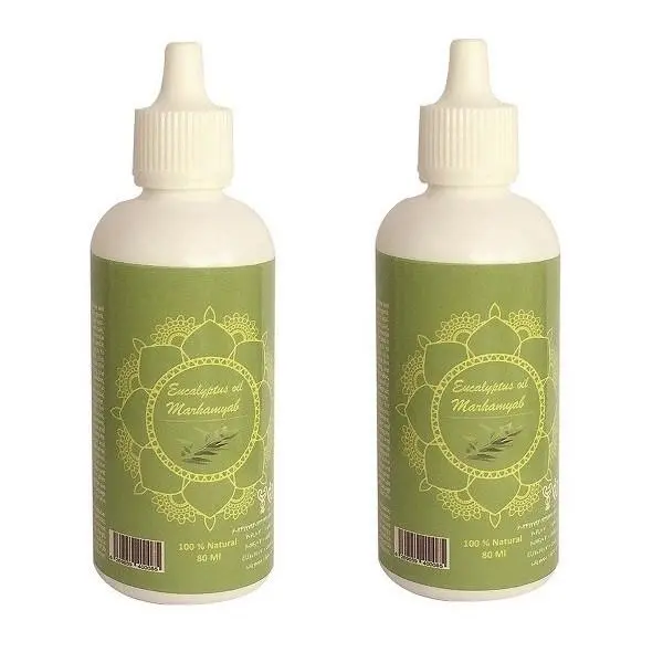 روغن صورت و بدن مرهم یاب مدل اکالیپتوس حجم 80 میلی لیتر مجموعه 2 عددی