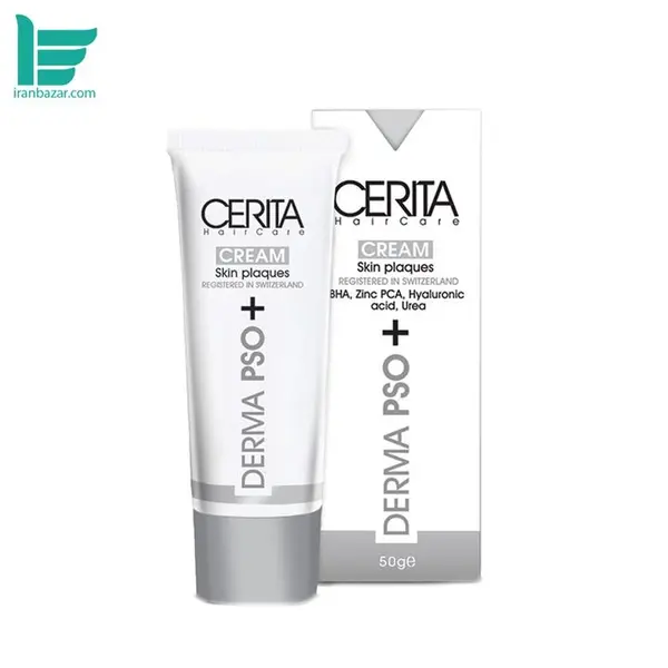 کرم کنترل کننده پوسته بدن سریتا مدل Derma Pso حجم 50 میلی لیتر