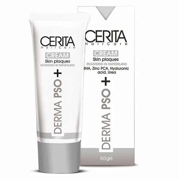 کرم کنترل کننده پوسته بدن سریتا مدل Derma Pso حجم 50 میلی لیتر