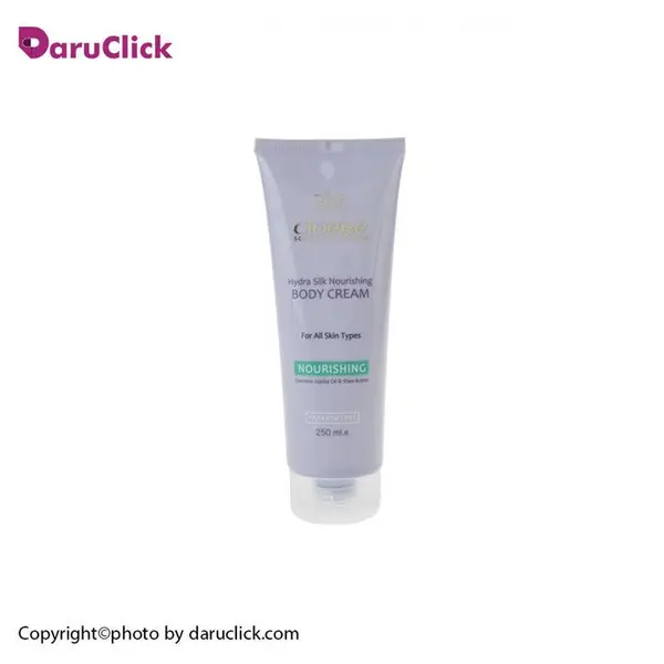 کرم مغذی بدن سینره سری Hydra Silk حجم 250 میلی لیتر