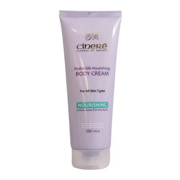 کرم مغذی بدن سینره سری Hydra Silk حجم 250 میلی لیتر