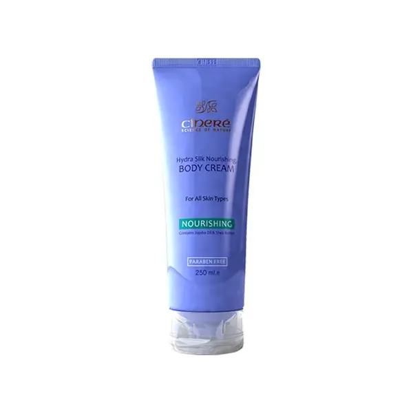 کرم مغذی بدن سینره سری Hydra Silk حجم 250 میلی لیتر