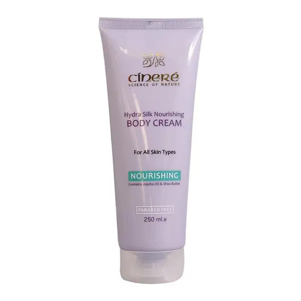 کرم مغذی بدن سینره سری Hydra Silk حجم 250 میلی لیتر