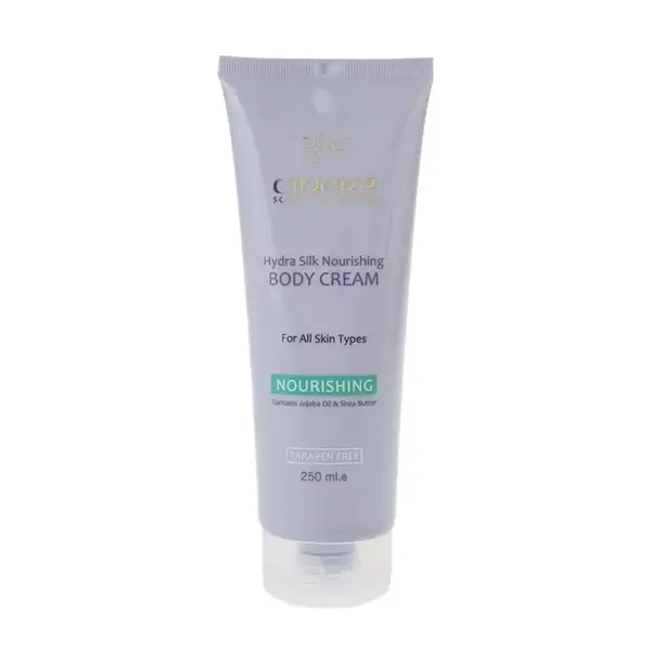 کرم مغذی بدن سینره سری Hydra Silk حجم 250 میلی لیتر
