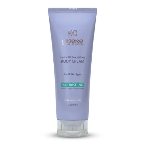 کرم مغذی بدن سینره سری Hydra Silk حجم 250 میلی لیتر