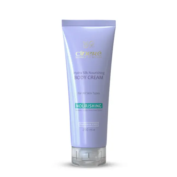 کرم مغذی بدن سینره سری Hydra Silk حجم 250 میلی لیتر