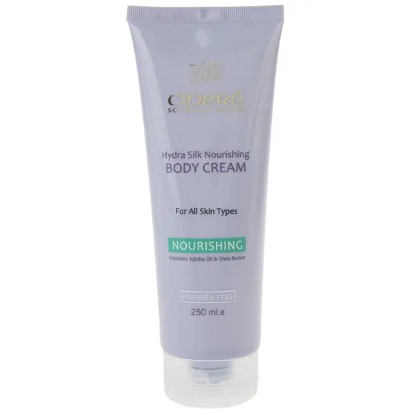 کرم مغذی بدن سینره سری Hydra Silk حجم 250 میلی لیتر