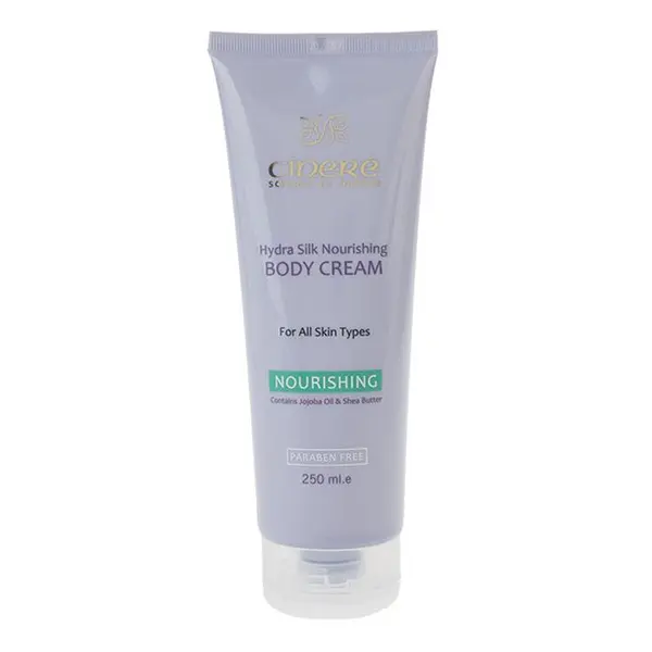 کرم مغذی بدن سینره سری Hydra Silk حجم 250 میلی لیتر