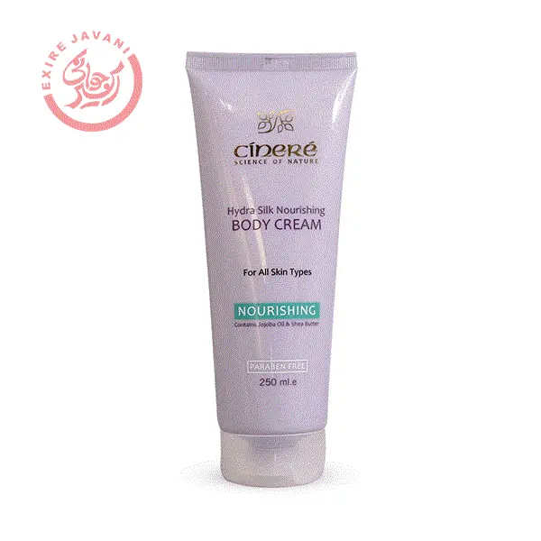 کرم مغذی بدن سینره سری Hydra Silk حجم 250 میلی لیتر