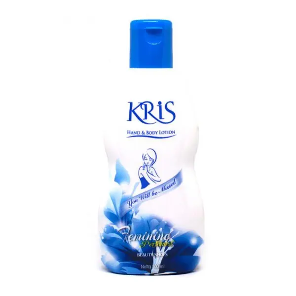 لوسیون بدن کریس KRIS مدل feminine حجم 100 میل