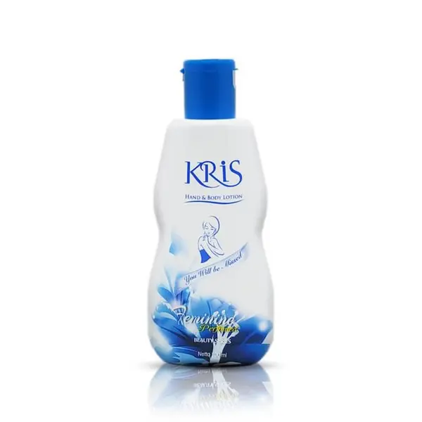 لوسیون بدن کریس KRIS مدل feminine حجم 100 میل