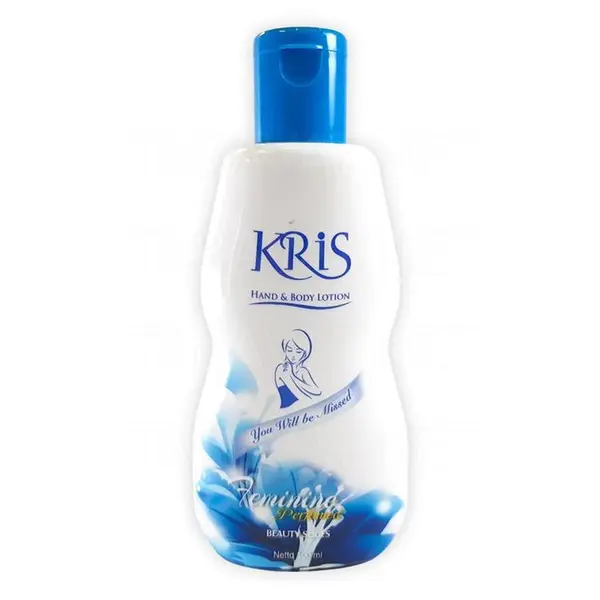 لوسیون بدن کریس KRIS مدل feminine حجم 100 میل