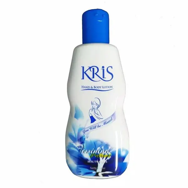 لوسیون بدن کریس KRIS مدل feminine حجم 100 میل