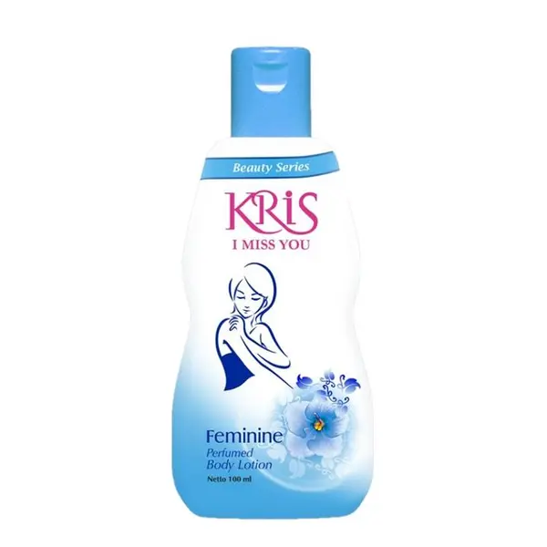 لوسیون بدن کریس KRIS مدل feminine حجم 100 میل