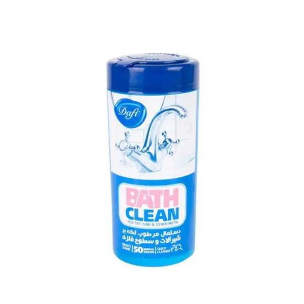 دستمال مرطوب دافی مدل Adult Wipes بسته 100 عددی