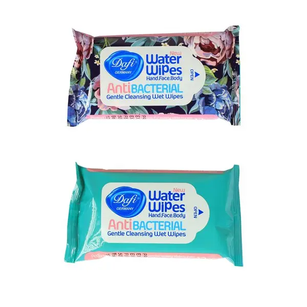 دستمال مرطوب دافی مدل Anti bacterial G20 مجموعه 2 عددی