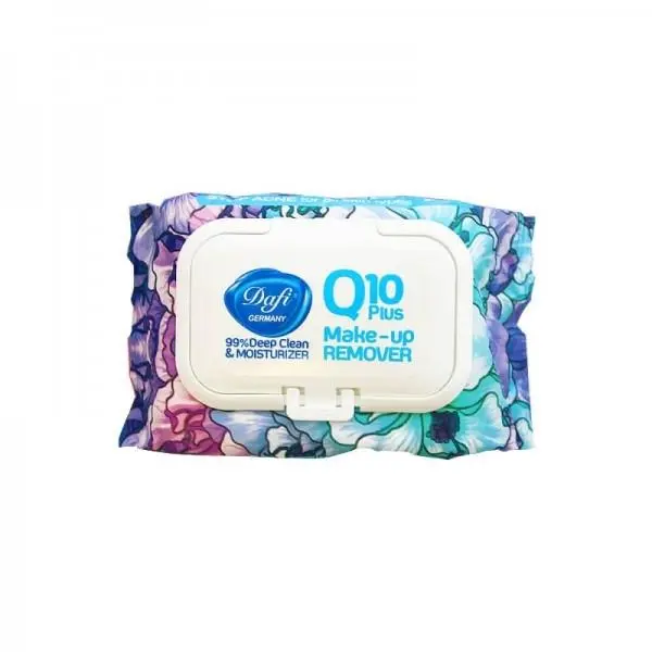 دستمال مرطوب دافی مدل Q10 PLUS STOP IRRITATION بسته 50 عددی