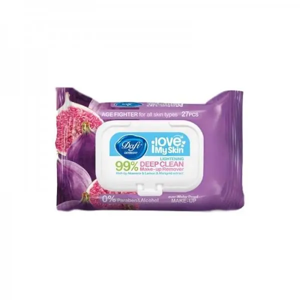 دستمال مرطوب دافی مدل Q10 PLUS STOP IRRITATION بسته 50 عددی
